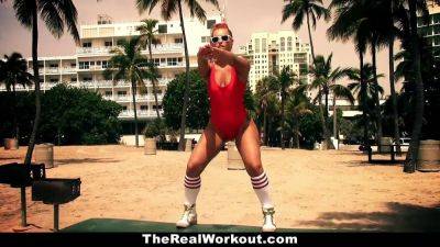 Kelsi Monroe - Monroe - Kel's Sexy Sport: Kelsi Monroe's Big Tits & Bubble Butt Get Pounded Hard - sexu.com