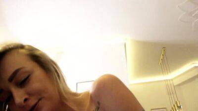 Lucky - Amateur blondes pov blowjob and hardcore fun with lucky dude - drtuber.com