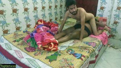 Indian hot Tamil Bhabhi XXX sex with teen boyfriend! All night hard sex!! - veryfreeporn.com - India