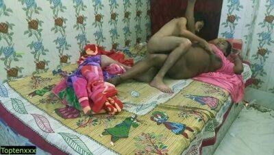 Indian hot Tamil Bhabhi XXX sex with teen boyfriend! All night hard sex!! - veryfreeporn.com - India