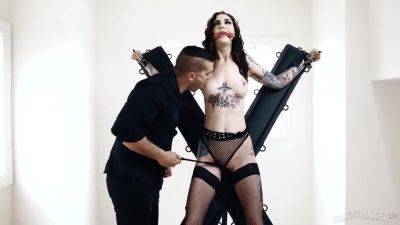 Tattoed Soaked And Bound Hardcore With Rocky Emerson And Per Fection - upornia.com