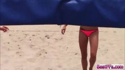 Volleyball Turns Into Hardcore Sex At The Beach - hclips.com