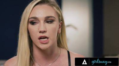 GIRLSWAY - Big-Titted Kendra Sunderland Hard Rough 3-Way Fucks Her Conscience Instead Of BFF's Wife - txxx.com