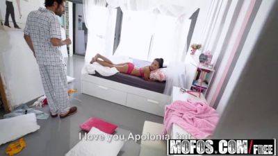 Apolonia Lapiedra - Apolonia Lapiedra gets woken up to hardcore anal sex with a hung dude - sexu.com