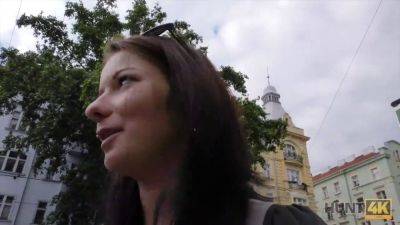 Denisse wants her boyfriend to fuck her hard and take her cash in POV - sexu.com - Czech Republic
