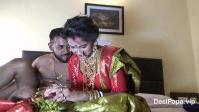 Newly Married Indian Girl Sudipa Hardcore Honeymoon First night sex and creampie - Hindi Audio - hclips.com - India
