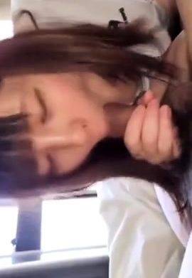 Japanese teen blowjob and hard fuck uncensored - drtuber.com - Japan