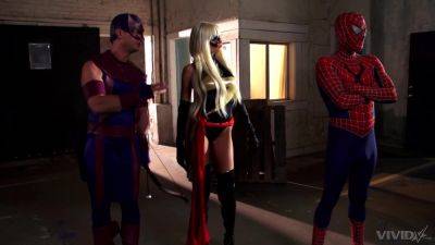 Premium role play display with super heroes craving sex the hard way - hellporno.com